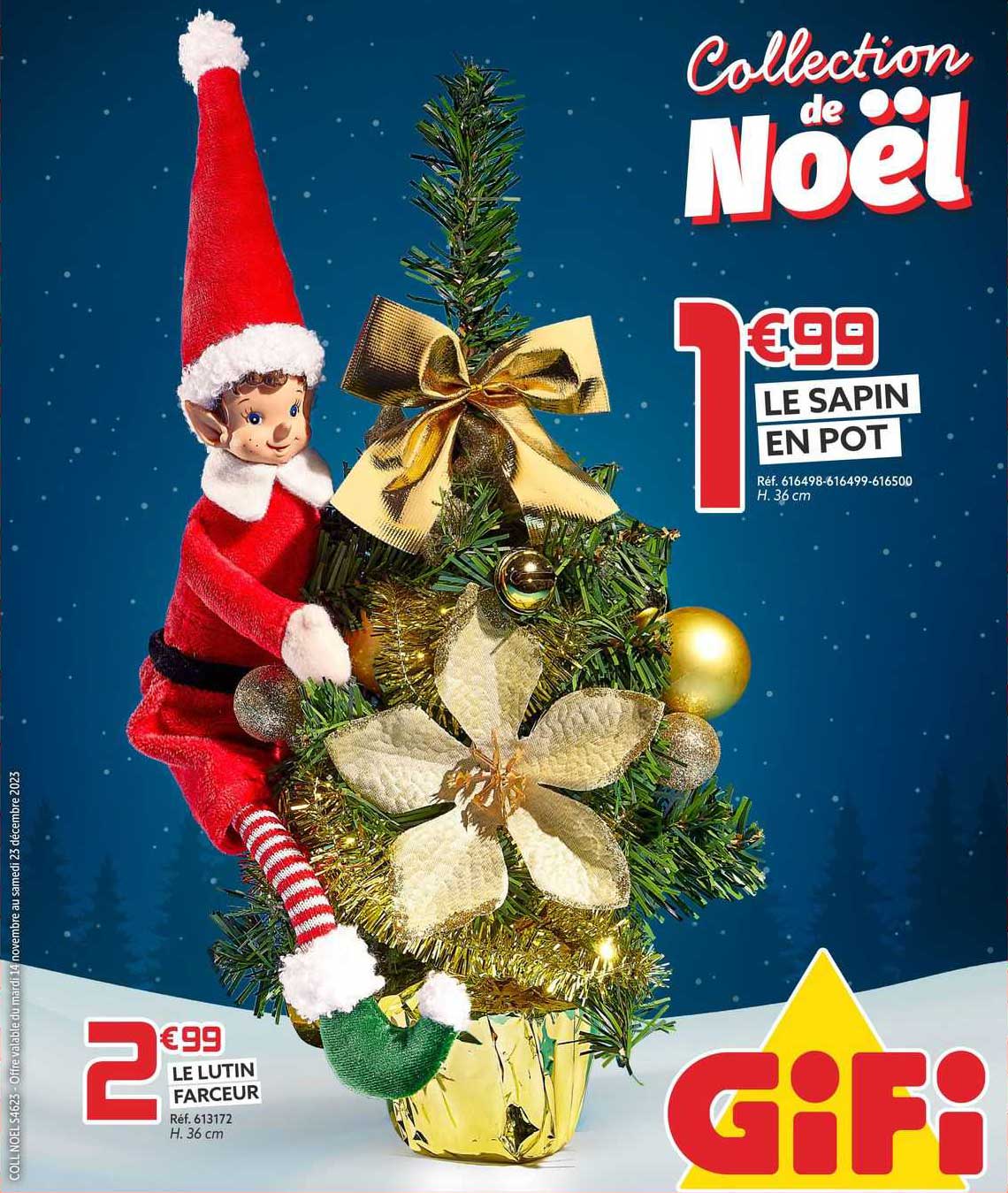 le sapin en pot ou le lutin farceur