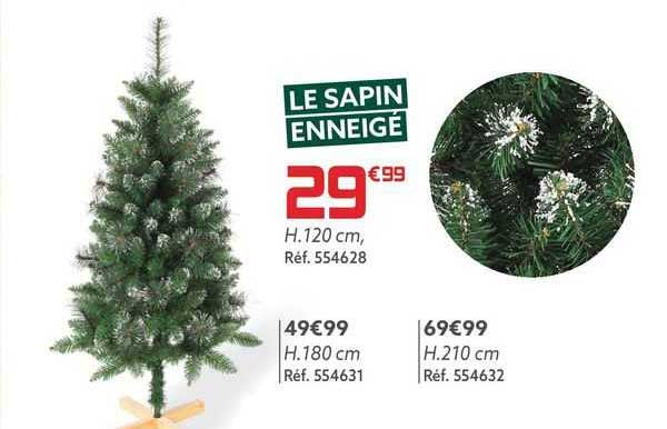 le sapin enneigé