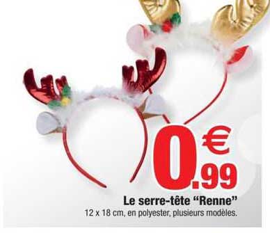 le serre-tête "renne"