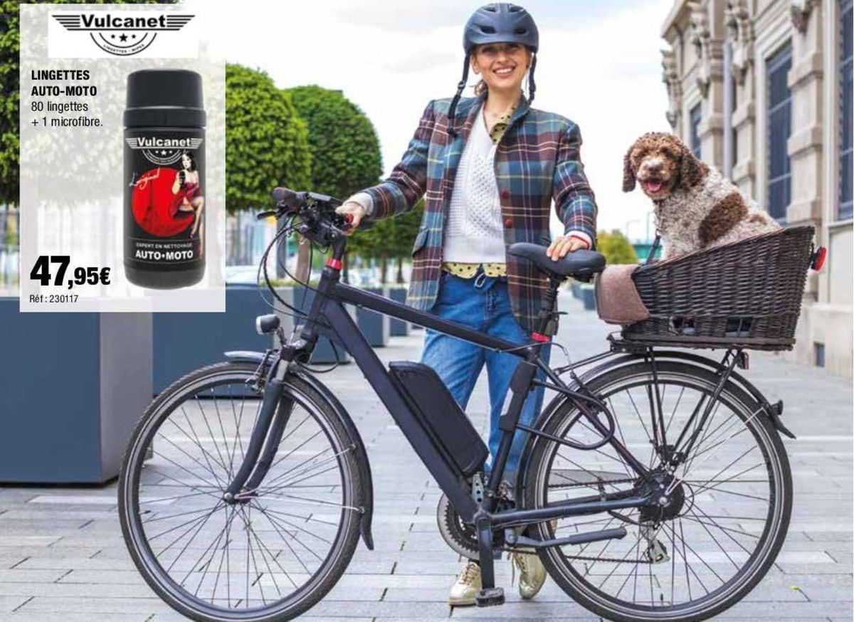 Lingettes Auto-moto