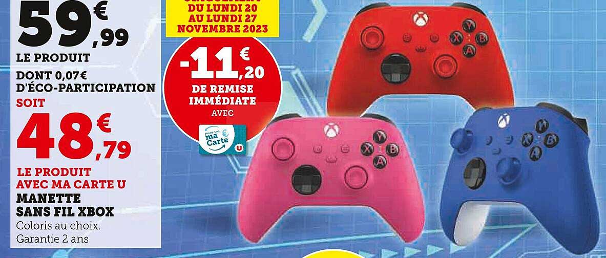 manette sans fil xbox