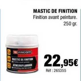 mastic de finition