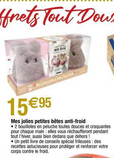 mes jolies petites bêtes anti-froid