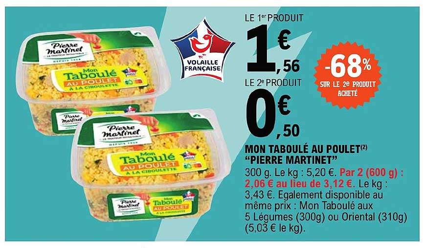 mon taboulé au poulet "pierre martinet"