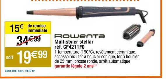 multistyler stellar rowenta