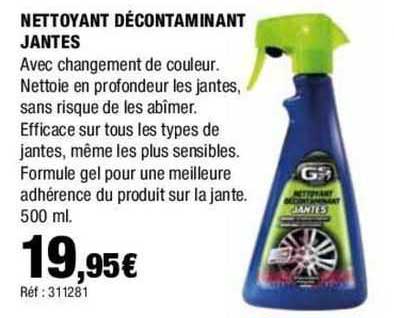 nettoyant décontaminant jantes