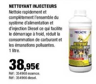 nettoyant injecteurs