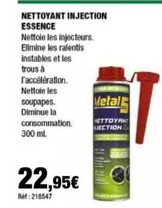 nettoyant injection essence