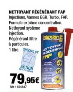 nettoyant régénérant fap