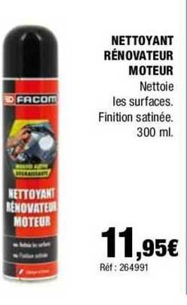 nettoyant rénovateur moteur