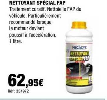 nettoyant spécial fap