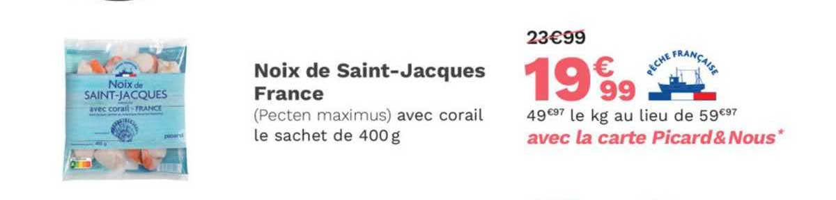 noix de saint-jacques france