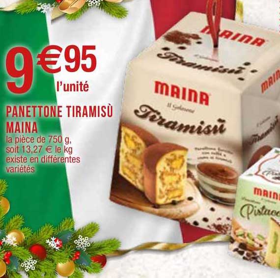 panettone tiramisù maina