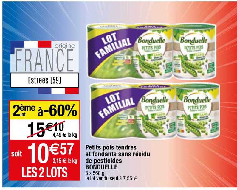 petits pois tendres et fondants sans résidu de pesticides bonduelle
