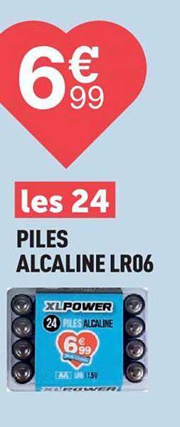piles alcaline lr06