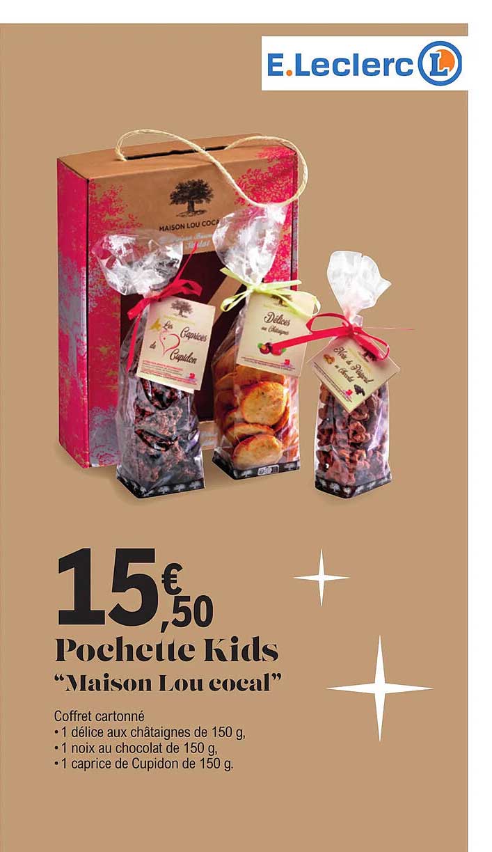 Pochette Kids "maison Lou Cocal"