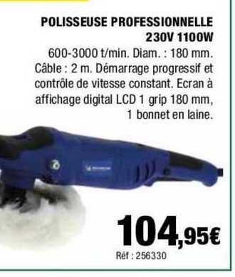 polisseuse professionnelle 230v 1100w