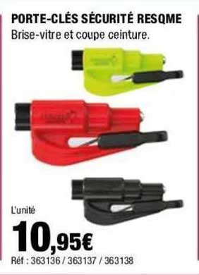 porte-clés sécurité resqme