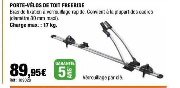 porte-vélos de toit freeride