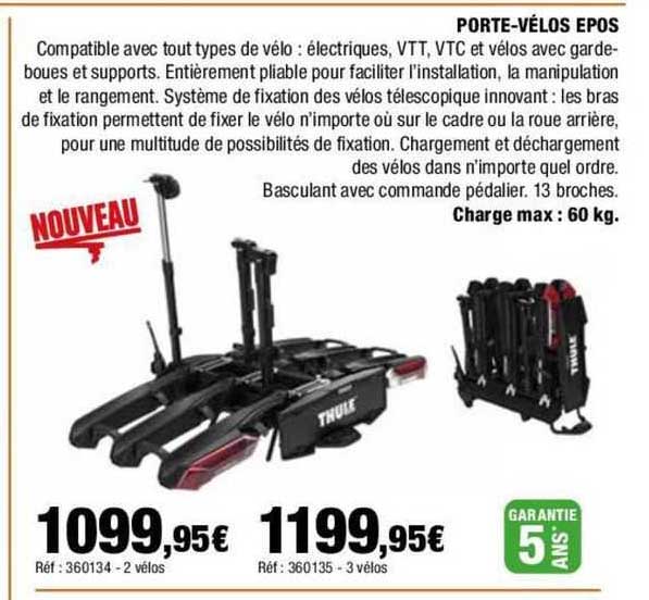 porte-vélos epos