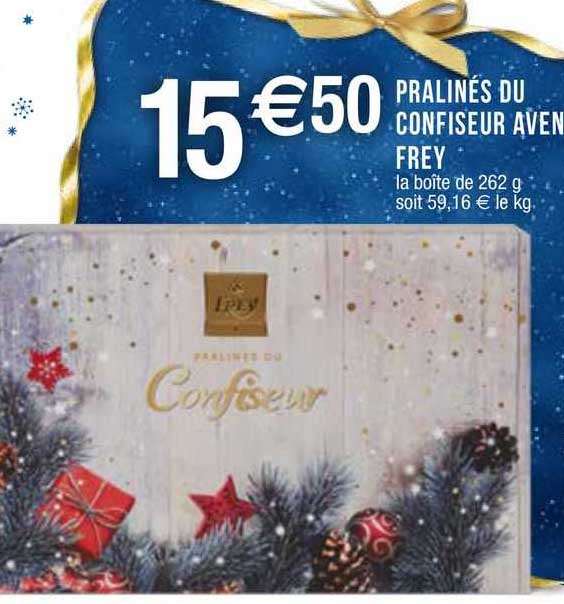 pralinés du confiseur avent frey