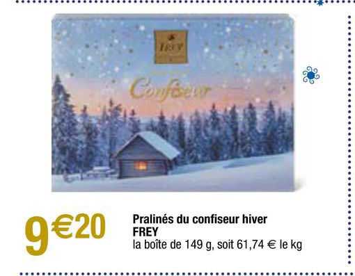 pralinés du confiseur hiver frey
