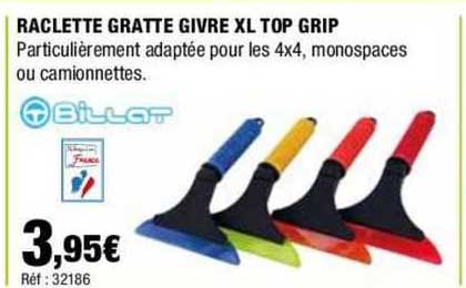 raclette gratte gibre xl top grip