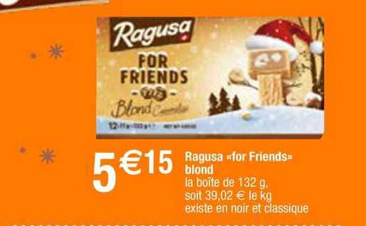 ragusa for friends blond