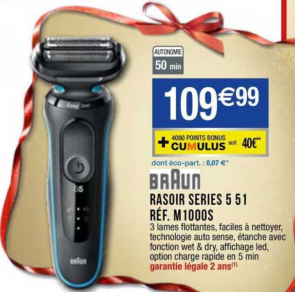 rasoir series 5 51 braun