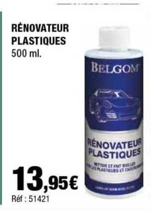 rénovateur plastiques