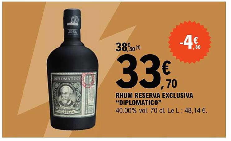 rhum reserva exclusiva diplomatico