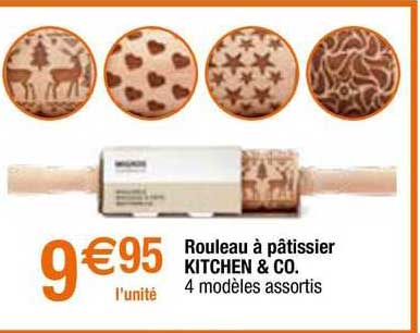 rouleau à pâtissier kitchen&co