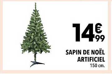 sapon de noël artificiel