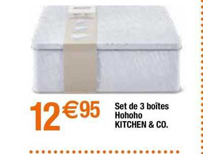 set de 3 boîtes hohoho  kitchen&co
