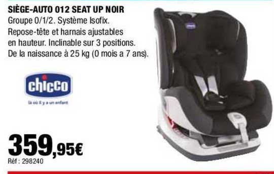 siège-auto 012 seat up noir