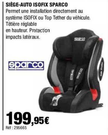 Siège-auto Isofix Sparco