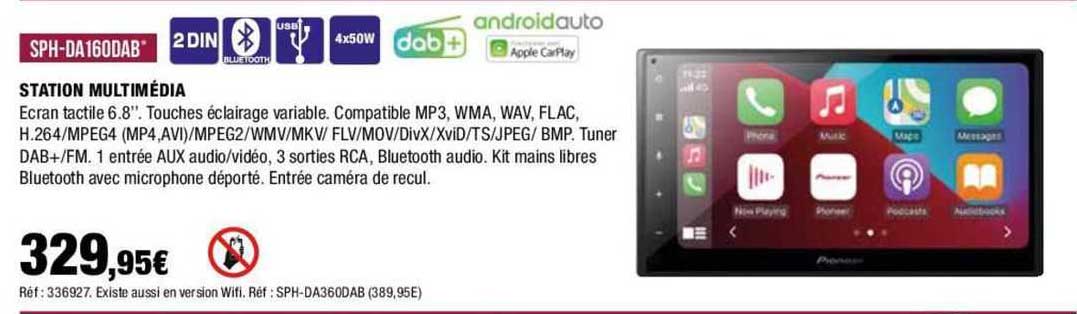 Sph-da160dab Station Multimédia