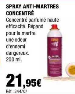 spray anti-martres concentré