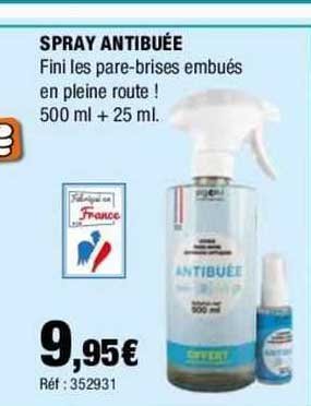 spray antibuée