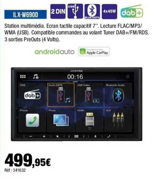 Station Multimédia Ilx-w690d