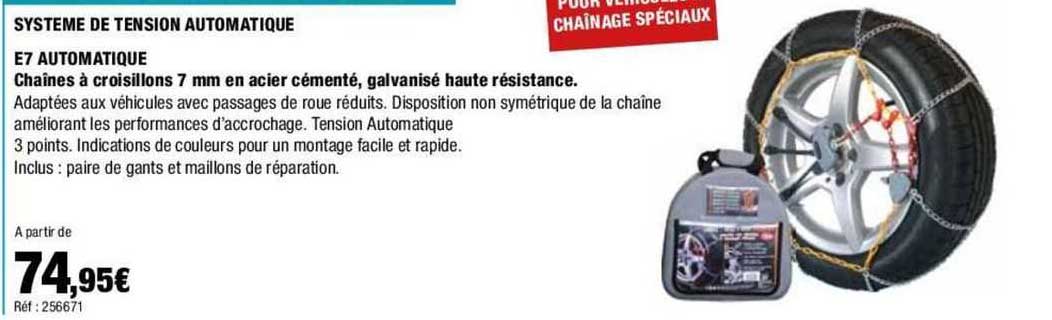 systeme de tension automatique