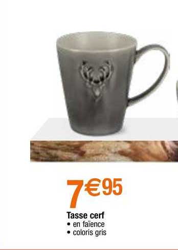 tasse cerf