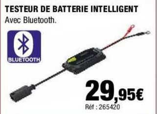 testeur de batterie intelligent