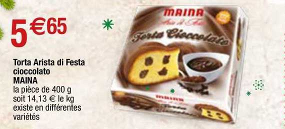 torta arista di festa cioccolato maina