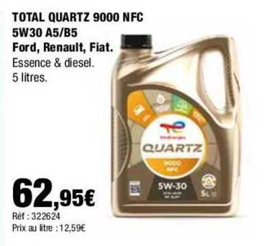 total quartz 9000 nfc 5w30 a5/b5
