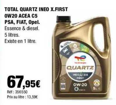 total quartz ineo x.first ow20 acea c5