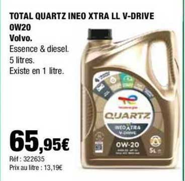 total quartz ineo xtra ll v-drive ow20