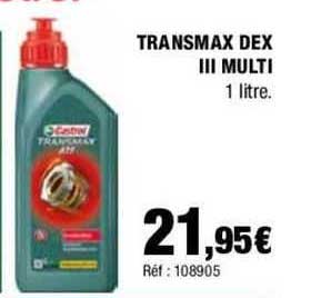 transmax dex iii multi