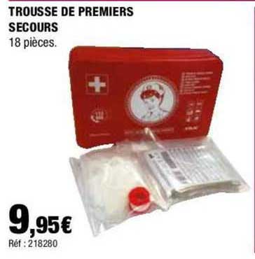trousse de premiers secours
