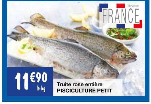 Truite Rose Entière Pisciculture Petit